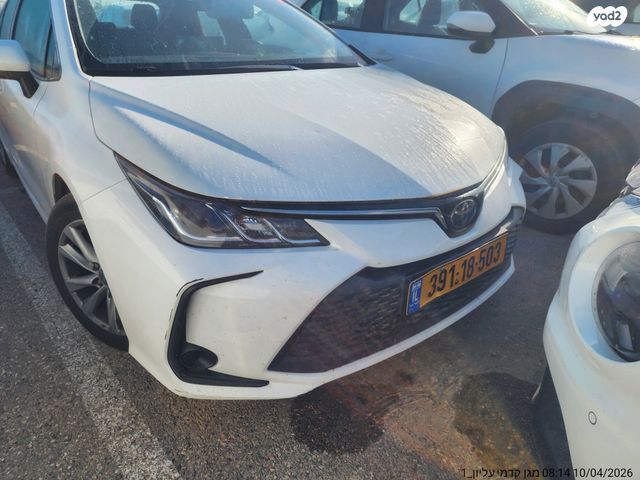 מודעת רכב טויוטה קורולה