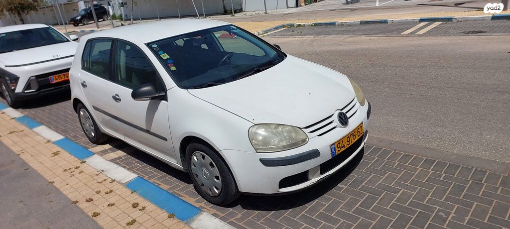 מודעת רכב פולקסווגן גולף