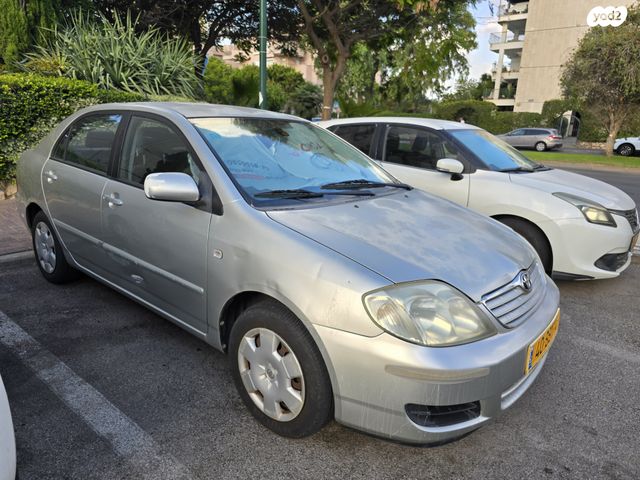 מודעת רכב טויוטה קורולה