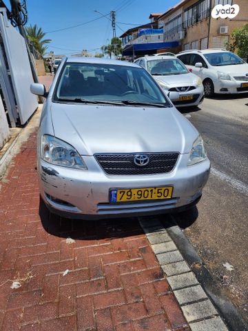 מודעת רכב טויוטה קורולה