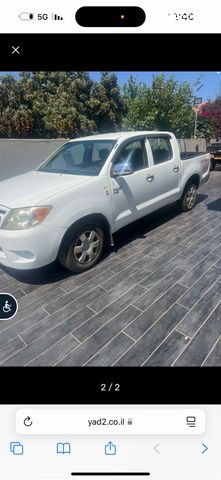 מודעת רכב טויוטה היילקס ויגו