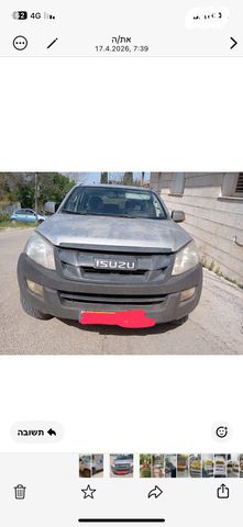 מודעת רכב איסוזו די-מקס