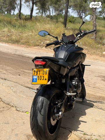 מודעת רכב ימאהה MT 07