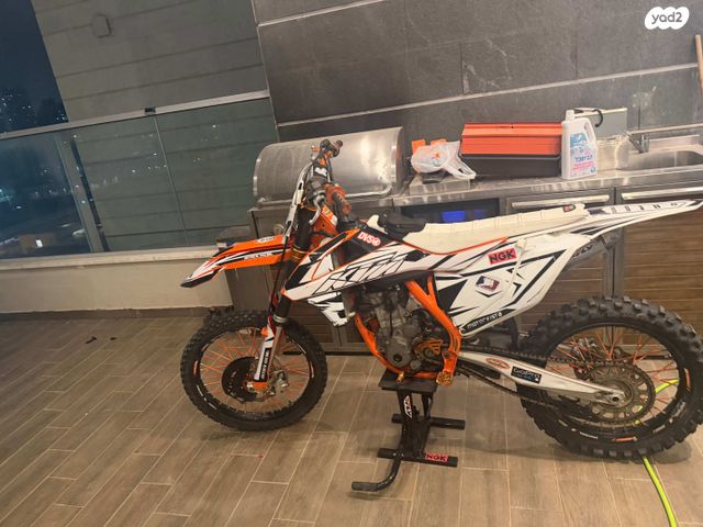 מודעת רכב KTM MX SX 250-F