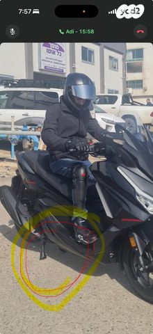 מודעת רכב הונדה פורזה 350