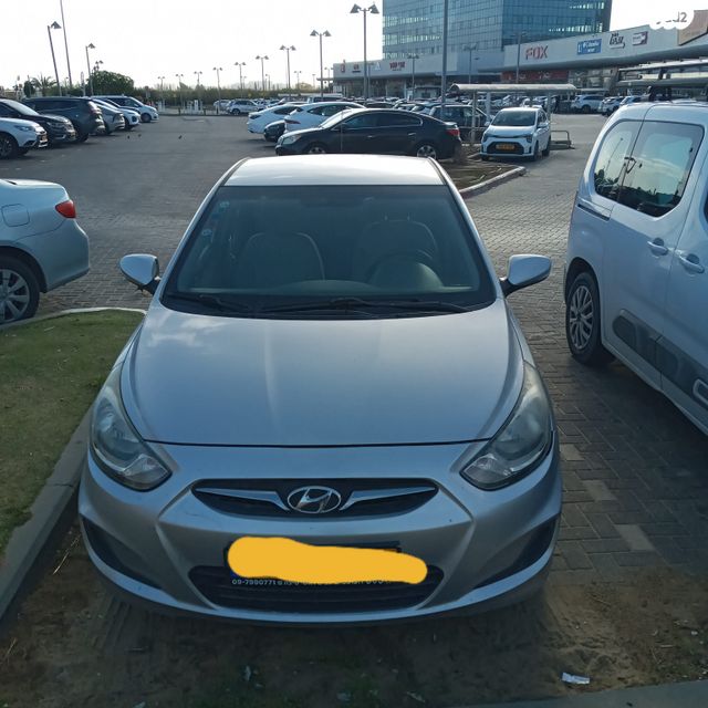 מודעת רכב יונדאי אקסנט i25