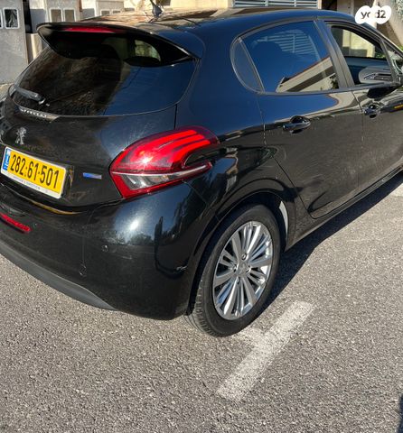 מודעת רכב פיג'ו 208