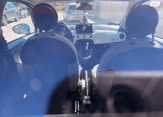 מודעת רכב פיאט 500