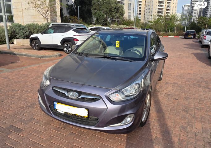 מודעת רכב יונדאי אקסנט i25