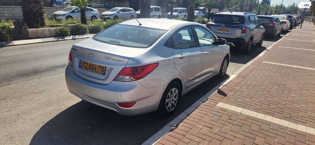 מודעת רכב יונדאי אקסנט i25