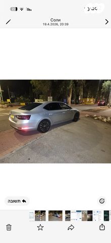 מודעת רכב סקודה סופרב