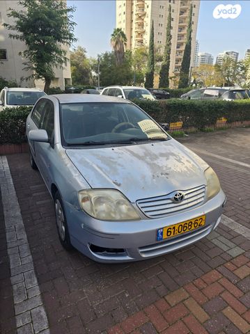 מודעת רכב טויוטה קורולה