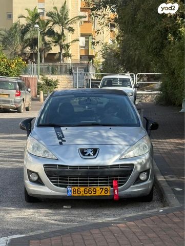 מודעת רכב פיג'ו 207