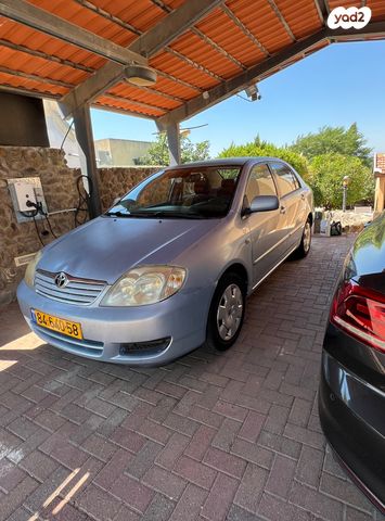 מודעת רכב טויוטה קורולה