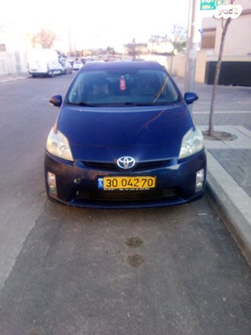 מודעת רכב טויוטה פריוס