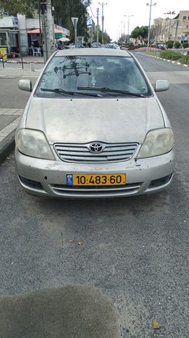 מודעת רכב טויוטה קורולה