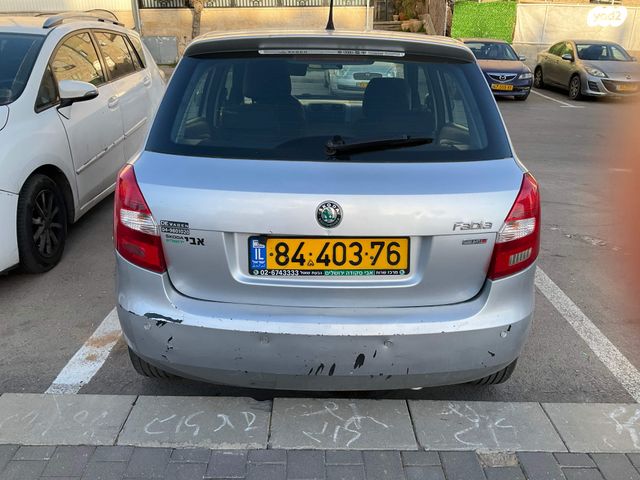 מודעת רכב סקודה פאביה