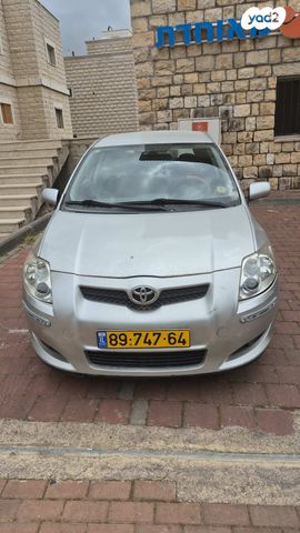 מודעת רכב טויוטה אוריס