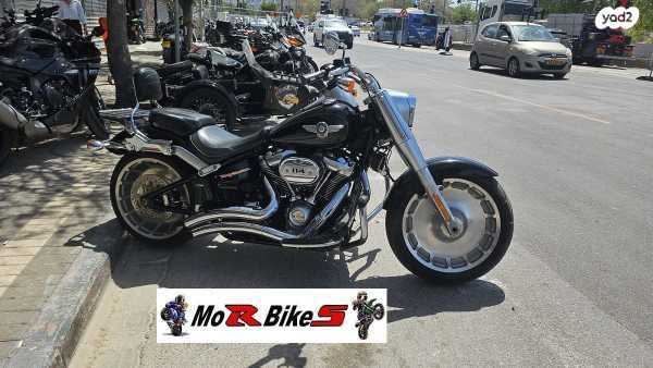 מודעת רכב הרלי דיווידסון פאט בוי 114