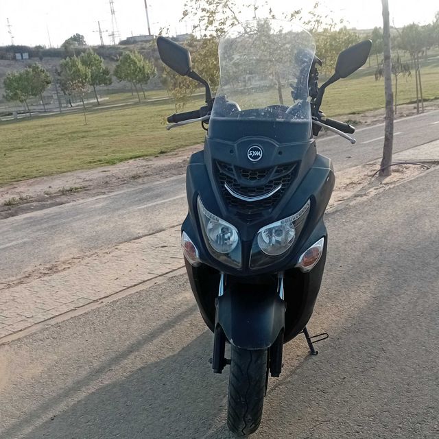 מודעת רכב סאן יאנג ג'וי רייד 125