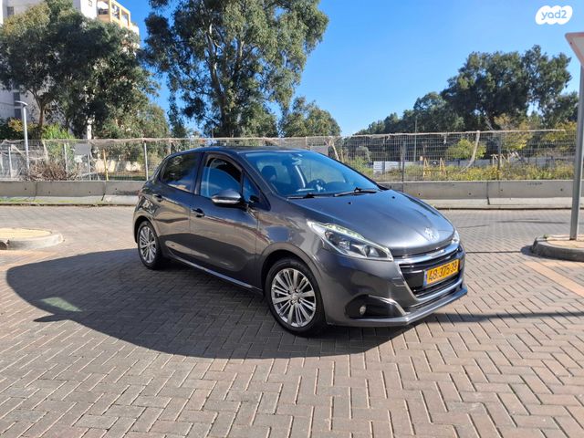 מודעת רכב פיג'ו 208