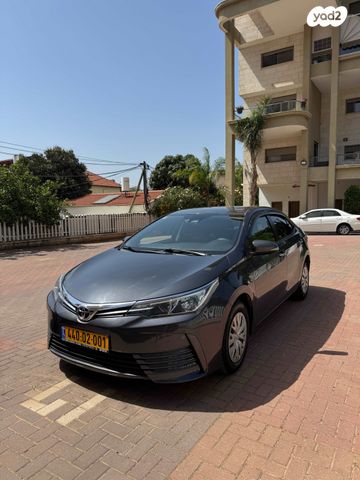 מודעת רכב טויוטה קורולה