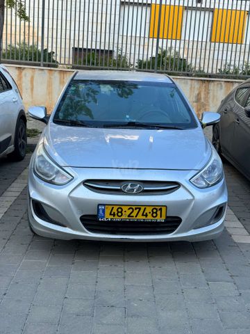 מודעת רכב יונדאי אקסנט i25
