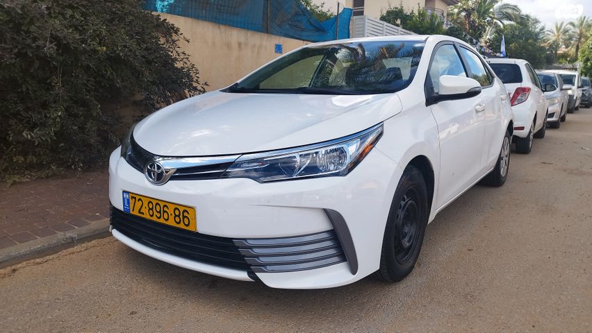 מודעת רכב טויוטה קורולה