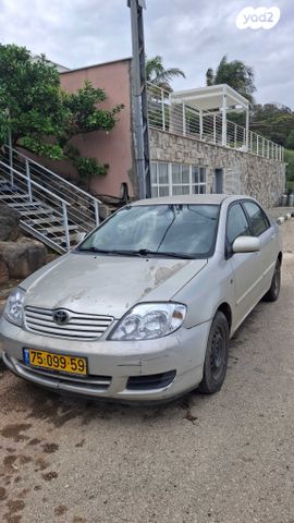 מודעת רכב טויוטה קורולה