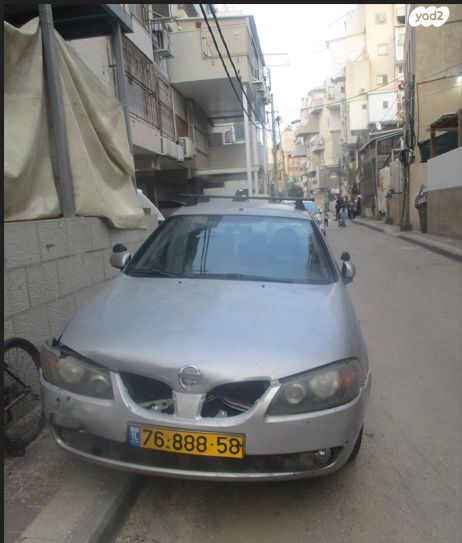 מודעת רכב ניסאן אלמרה
