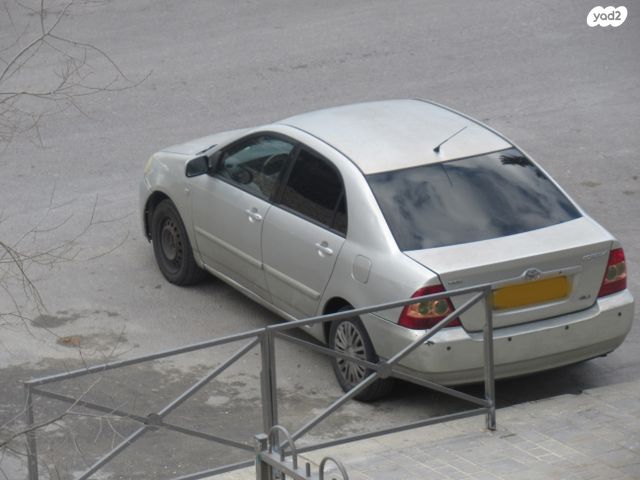 מודעת רכב טויוטה קורולה