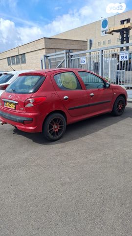 מודעת רכב פיג'ו 206