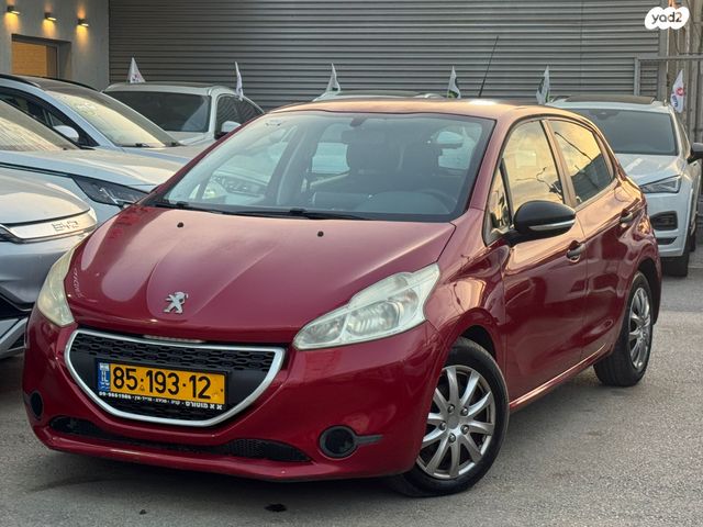 מודעת רכב פיג'ו 208