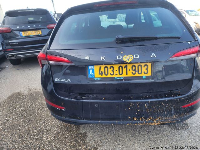 מודעת רכב סקודה סקאלה