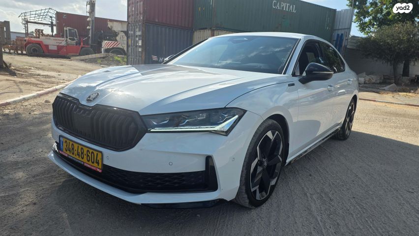 מודעת רכב סקודה סופרב