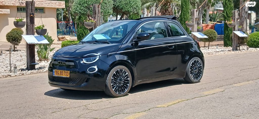 מודעת רכב פיאט 500