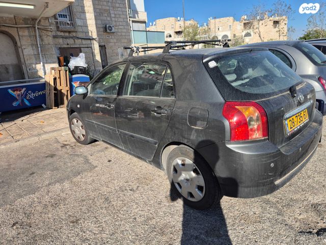 מודעת רכב טויוטה קורולה
