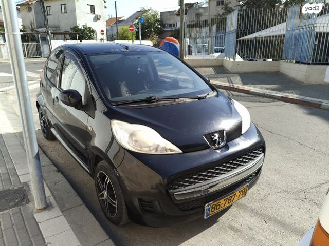 מודעת רכב פיג'ו 107