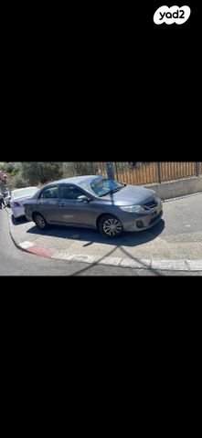 מודעת רכב טויוטה קורולה