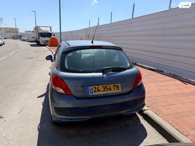 מודעת רכב פיג'ו 207