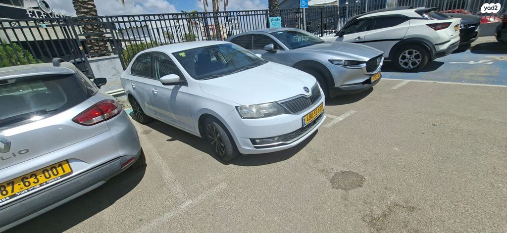 מודעת רכב סקודה ראפיד