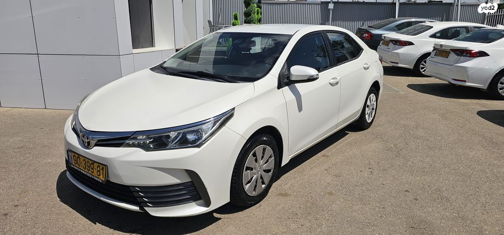 מודעת רכב טויוטה קורולה