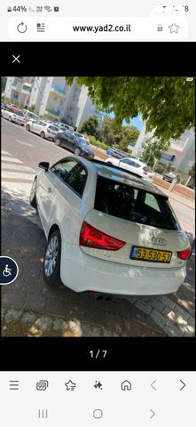 מודעת רכב אאודי A1