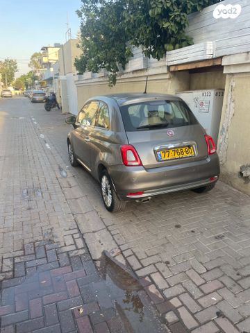 מודעת רכב פיאט 500