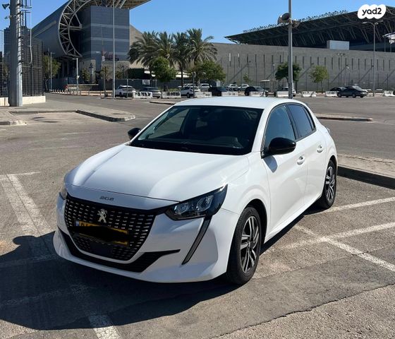 מודעת רכב פיג'ו 208