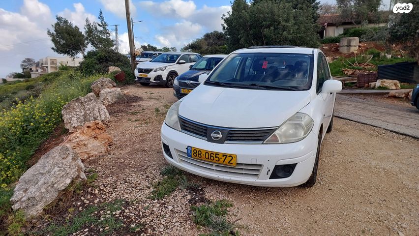 מודעת רכב ניסאן טידה