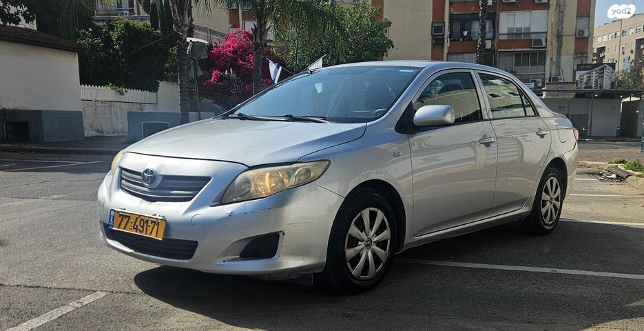 מודעת רכב טויוטה קורולה