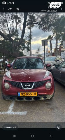 מודעת רכב ניסאן ג'וק