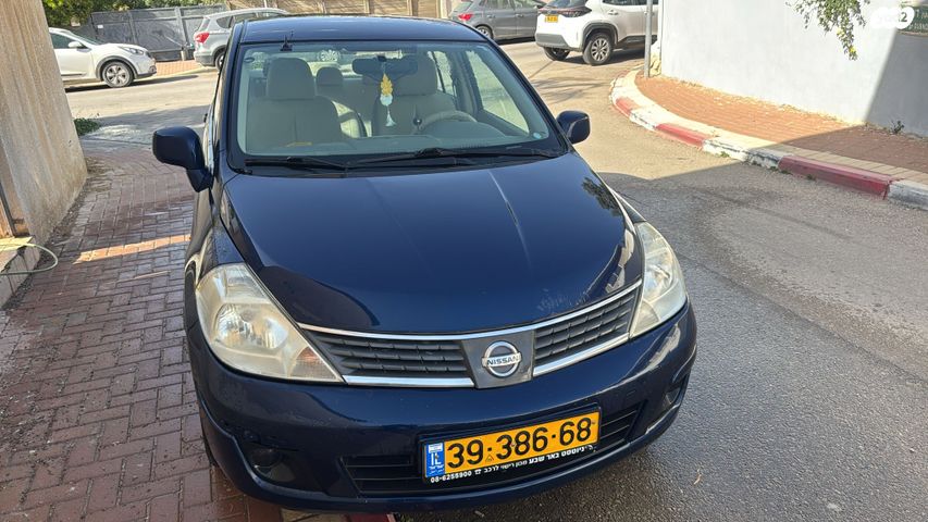 מודעת רכב ניסאן טידה