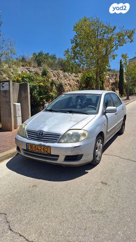 מודעת רכב טויוטה קורולה